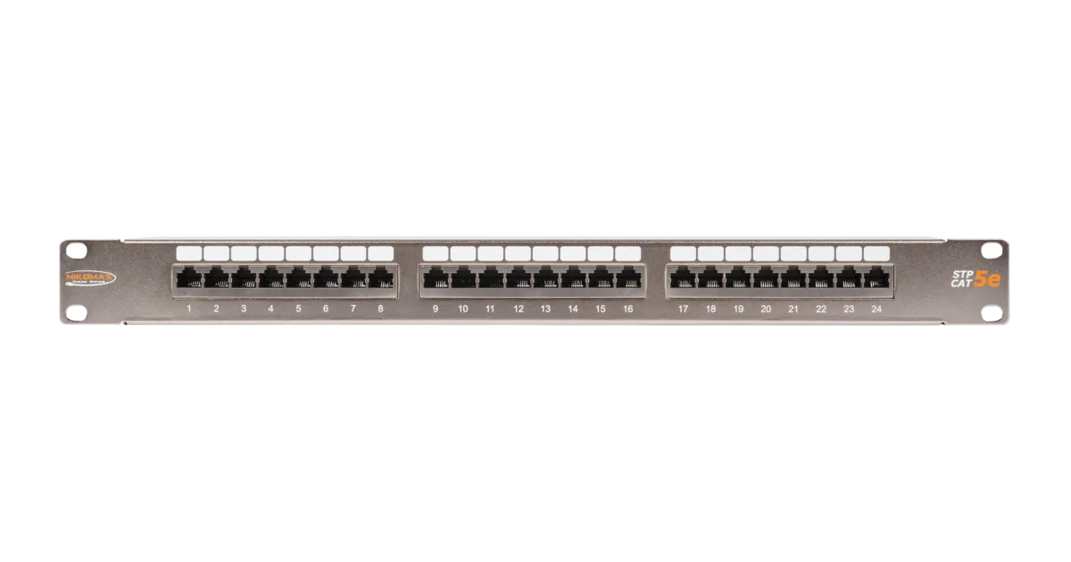 Коммутационная панель NIKOMAX 19" NMC-RP24SD2-1U-MT, 1U