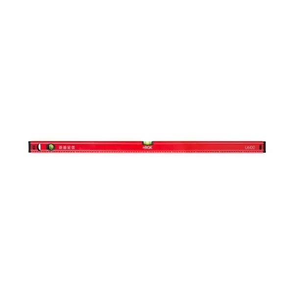 Пузырьковый строительный уровень с магнитом RGK U6100 1 м (100 см)
