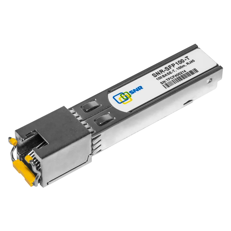 Модуль SNR-SFP100-T с интерфейсом RJ45, до 100м