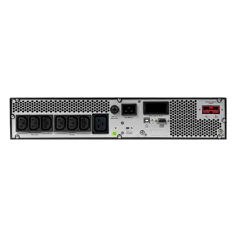ИБП Systeme Electric Smart-Save Online SRV, 3000VA/2700W, On-Line, Extended-run, Rack/Tower 4U(2U PM + 2U Battery), LCD, Out: 6xC13, 1xC19, SNMP Intelligent Slot, USB, RS-232