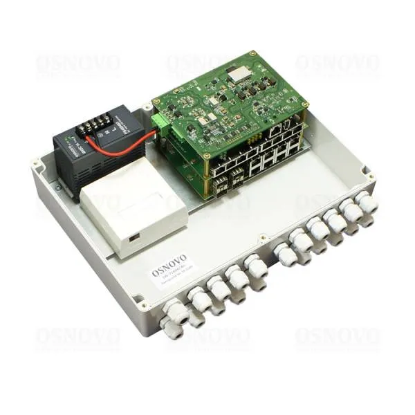 Уличный управляемый L2+ коммутатор OSNOVO SW-71604/WL, 20 портов