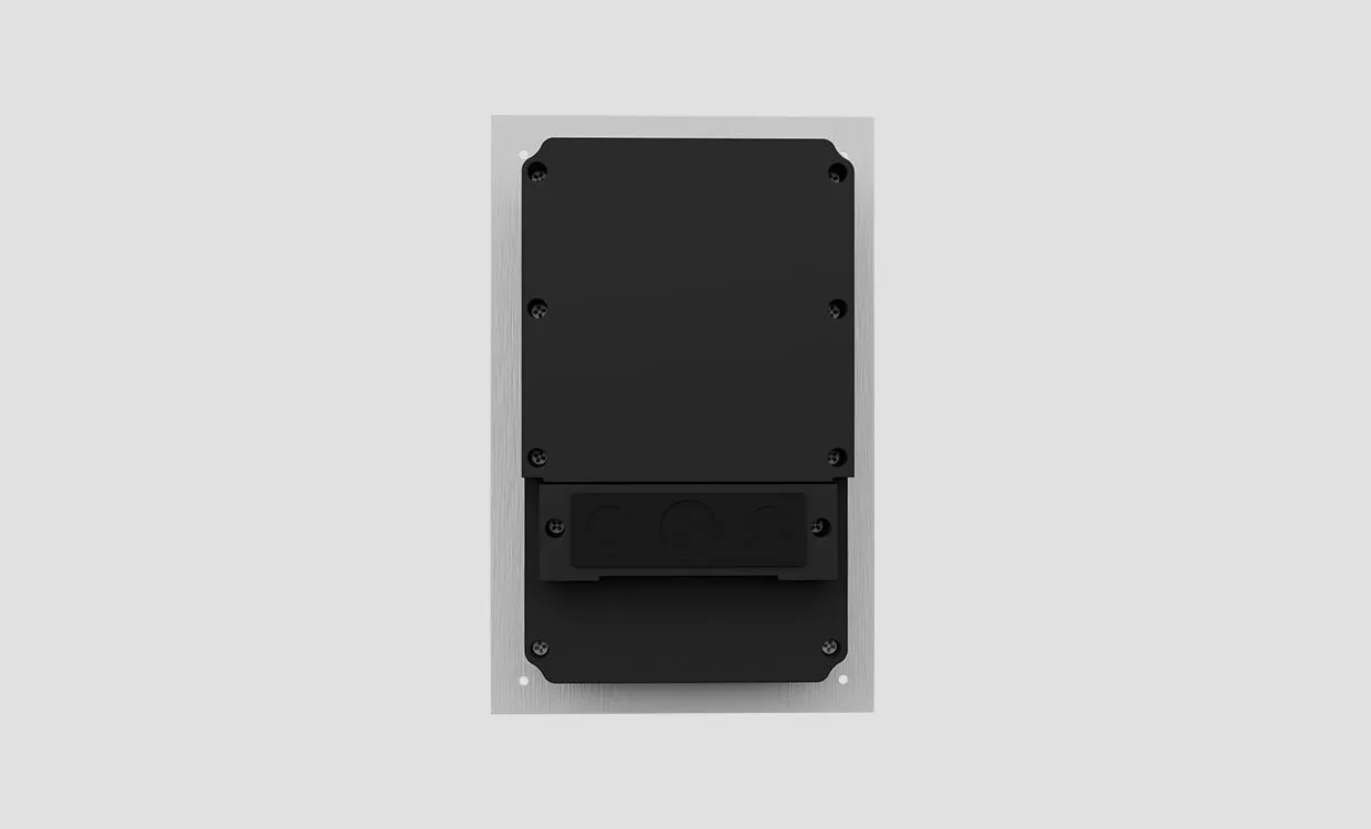 IP вызывная панель BAS-IP AV-08FT SILVER / BLACK