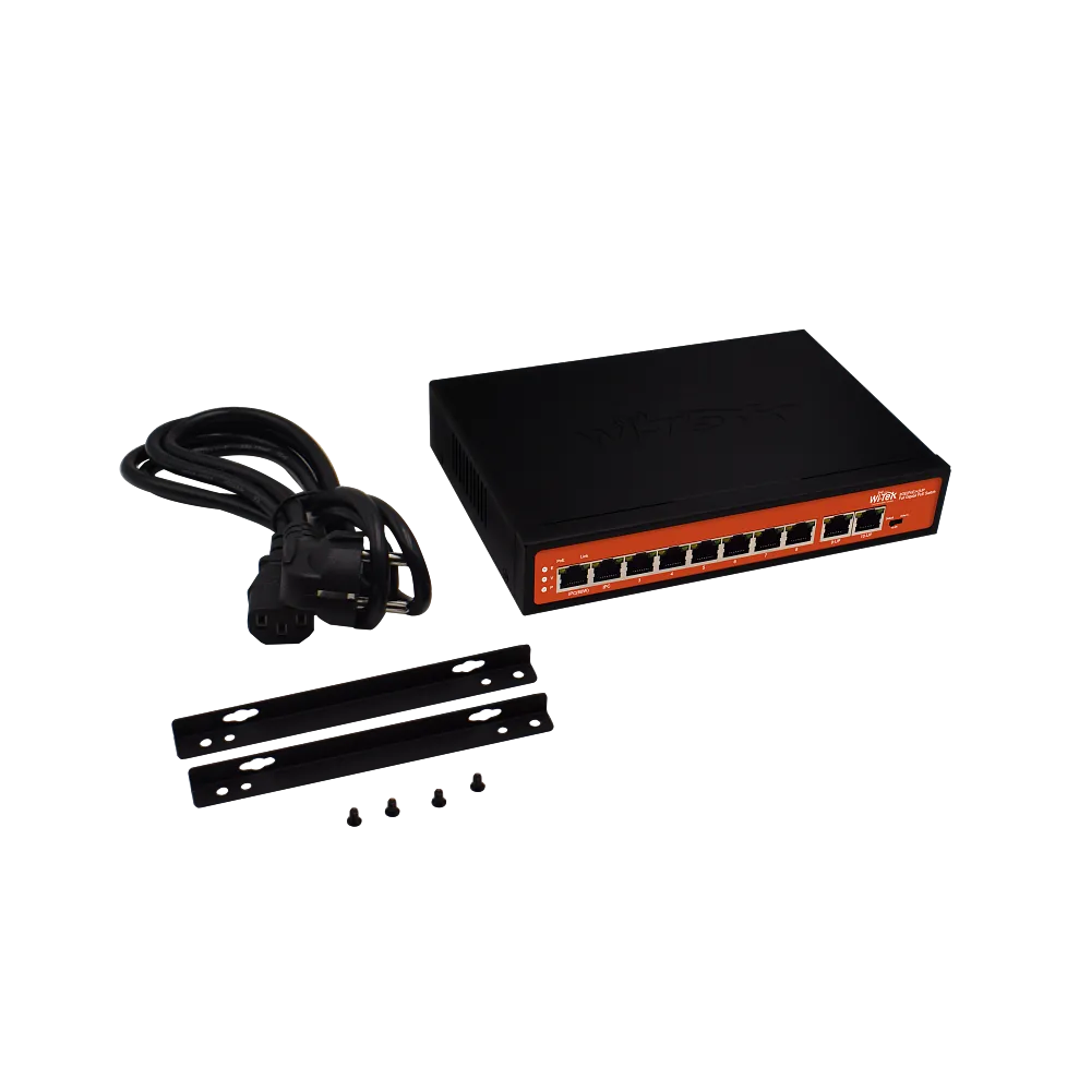 Коммутатор неуправляемый Wi-Tek PS308G v2