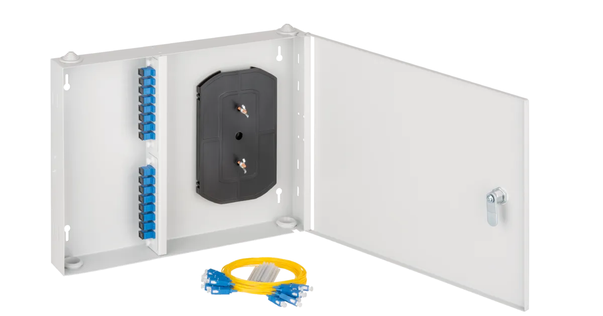 Оптический кросс NIKOMAX настенный NMF-WP16SCUS2-IB-GY