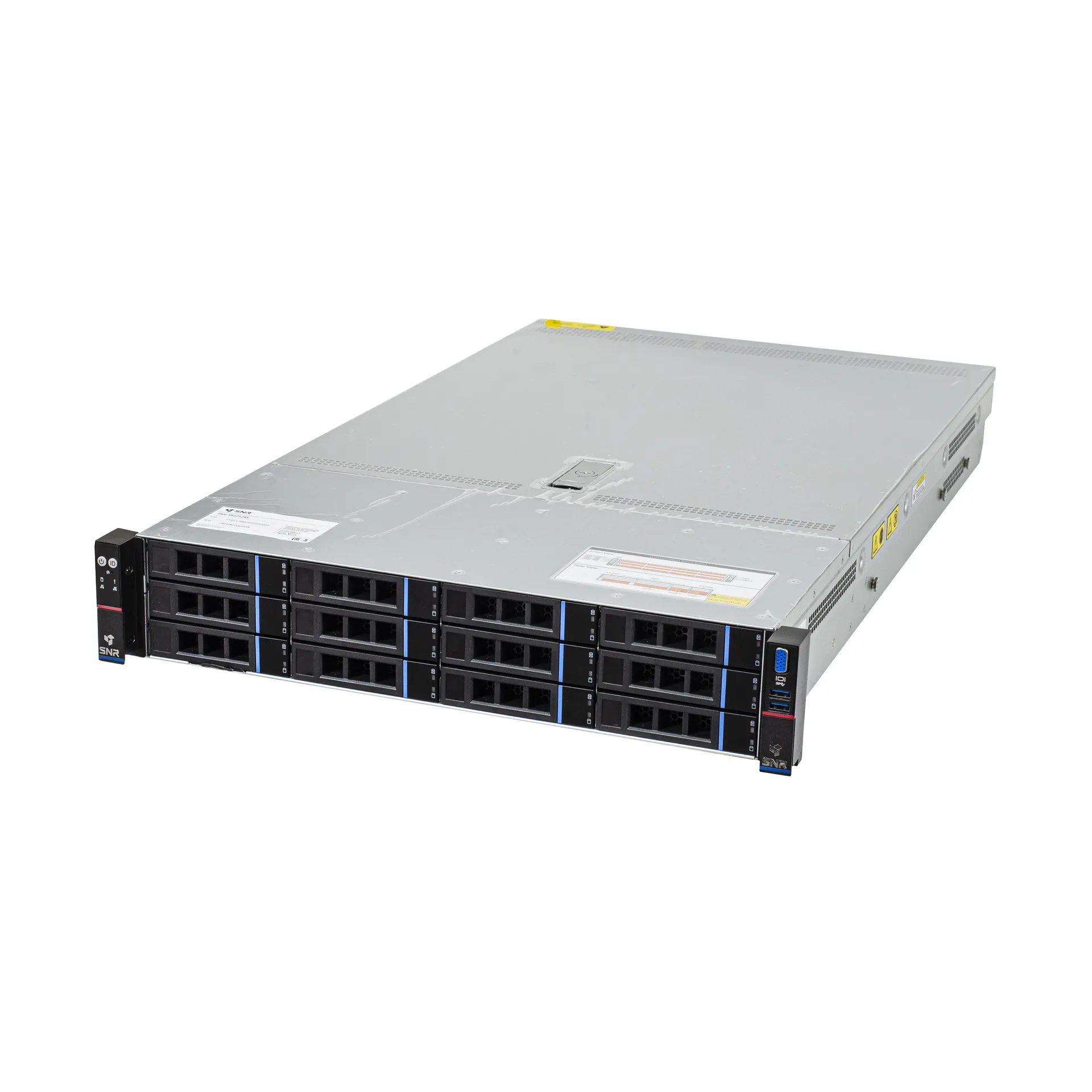 Сервер SNR-SR2212RS, 1x4208, 2x32GB DDR4, 12x18TB SAS HDD 3.5", 9361-8i 2GB, BBU, 4x10GBase-X LAN, 1GBase-T IPMI, 2x1200W, Rails