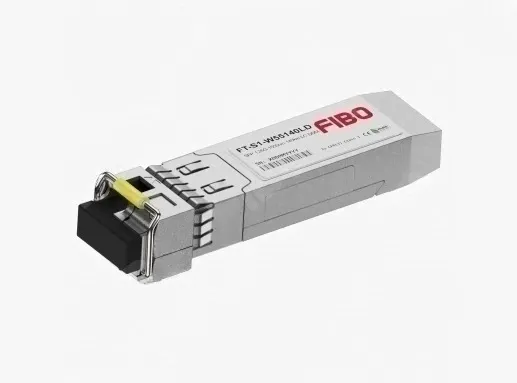 Оптический модуль FIBO FT-S1-W55140LD 1000BASE-BX140-D SFP модуль 1550/1490нм 140км