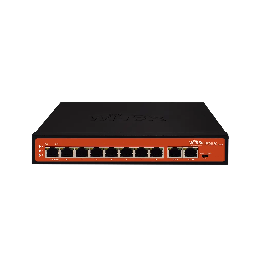 Коммутатор неуправляемый Wi-Tek PS308G v2