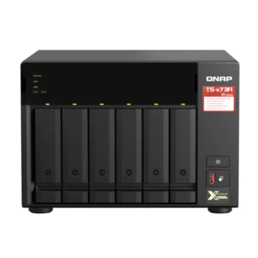 Сетевое хранилище Qnap TS-673A-8G, 6xSATA 2,5", 3,5", 2x1000Base-T, 2x2500Base-T, без дисков