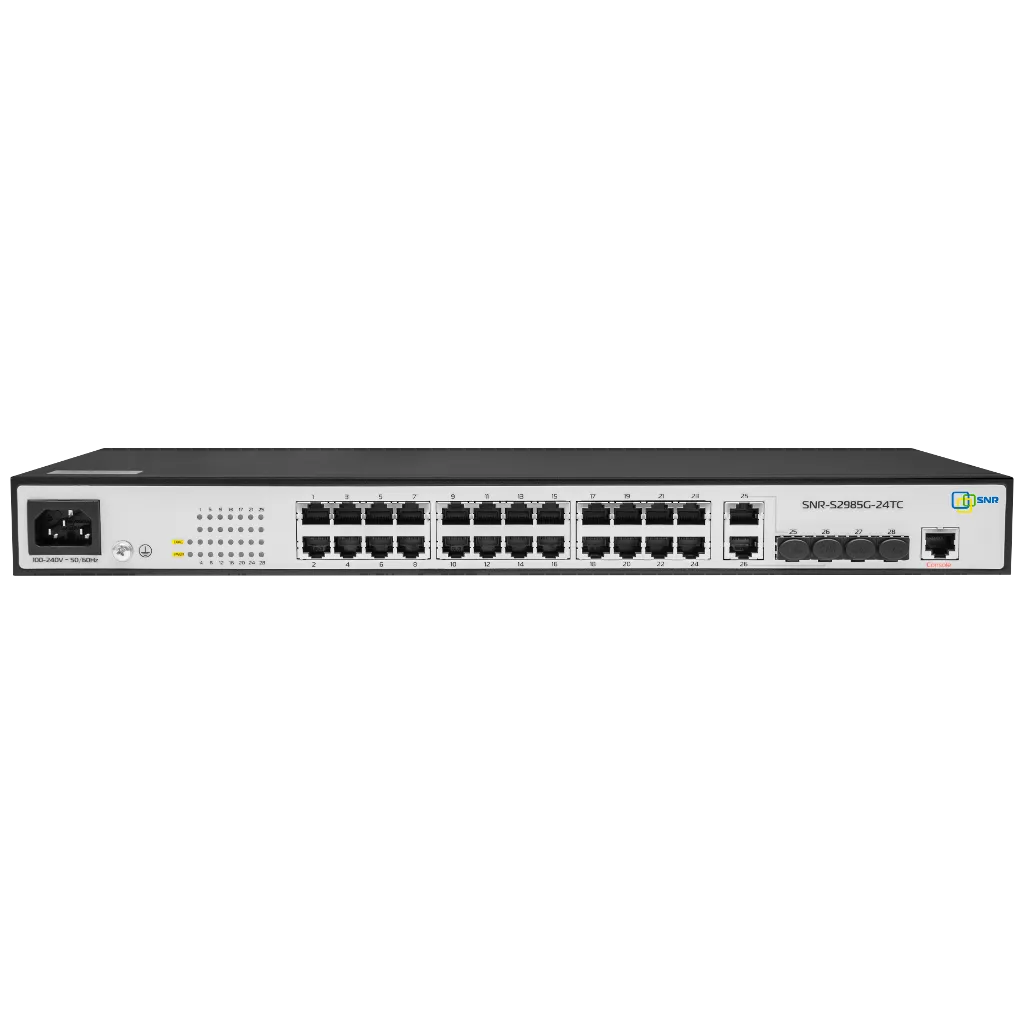 Управляемый коммутатор уровня 2 SNR-S2985G-24TC-RPS