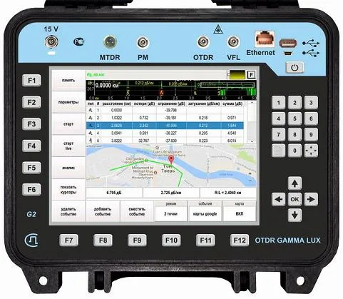 Связьприбор Гамма Люкс М0 G2 оптический рефлектомтетр