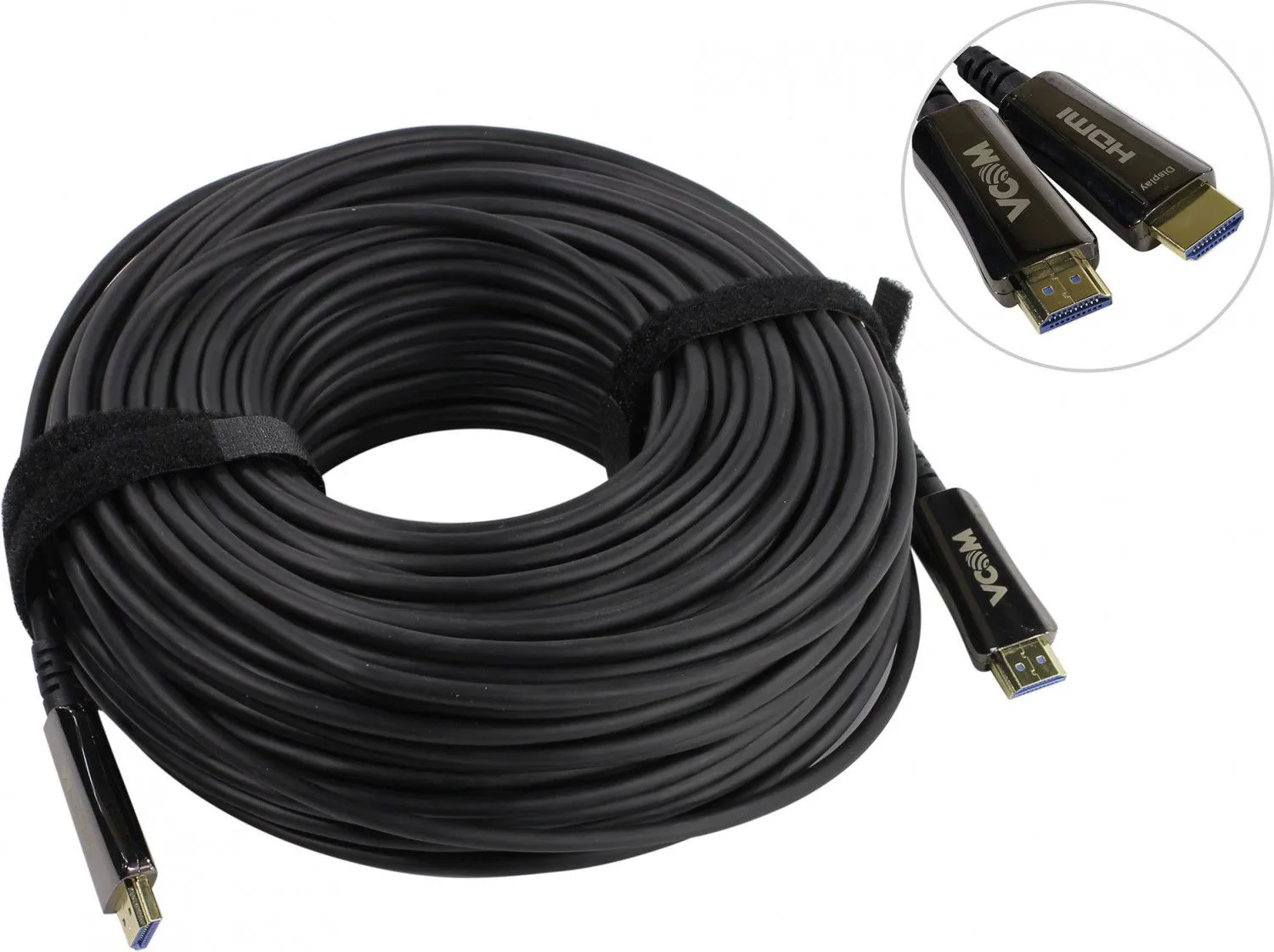 Активный оптоволоконный кабель  Wize WHD20-DD-K-70