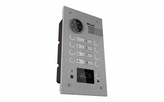 IP вызывная панель BAS-IP BA-08MD SILVER