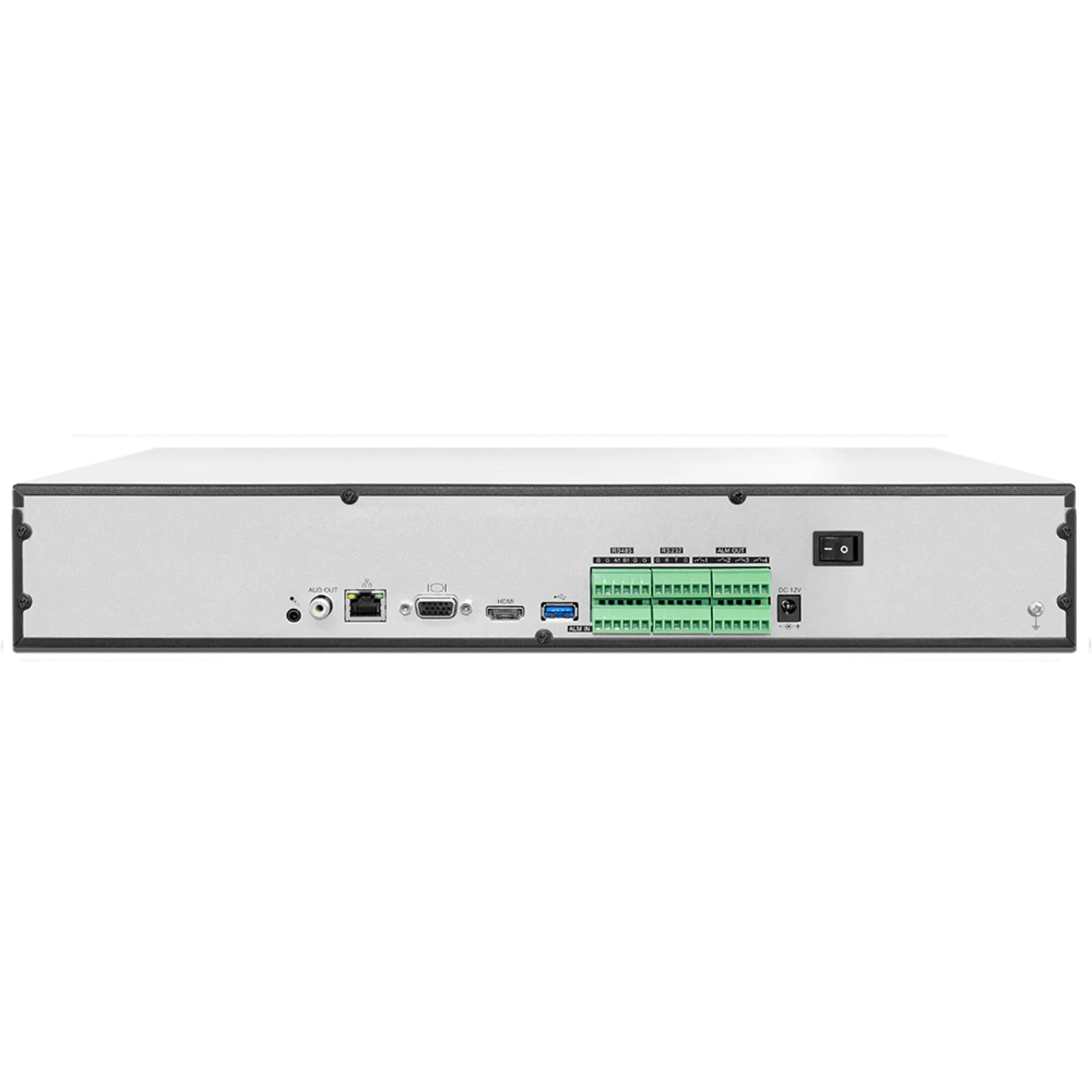 IP Видеорегистратор сетевой OMNY PRO 40 каналов, вх/исх битрейт 400/200Mbits, 4xHDD до 10Тб каждый, 1xHDMI/VGA, 1xGE, трев вх/вых  16/4