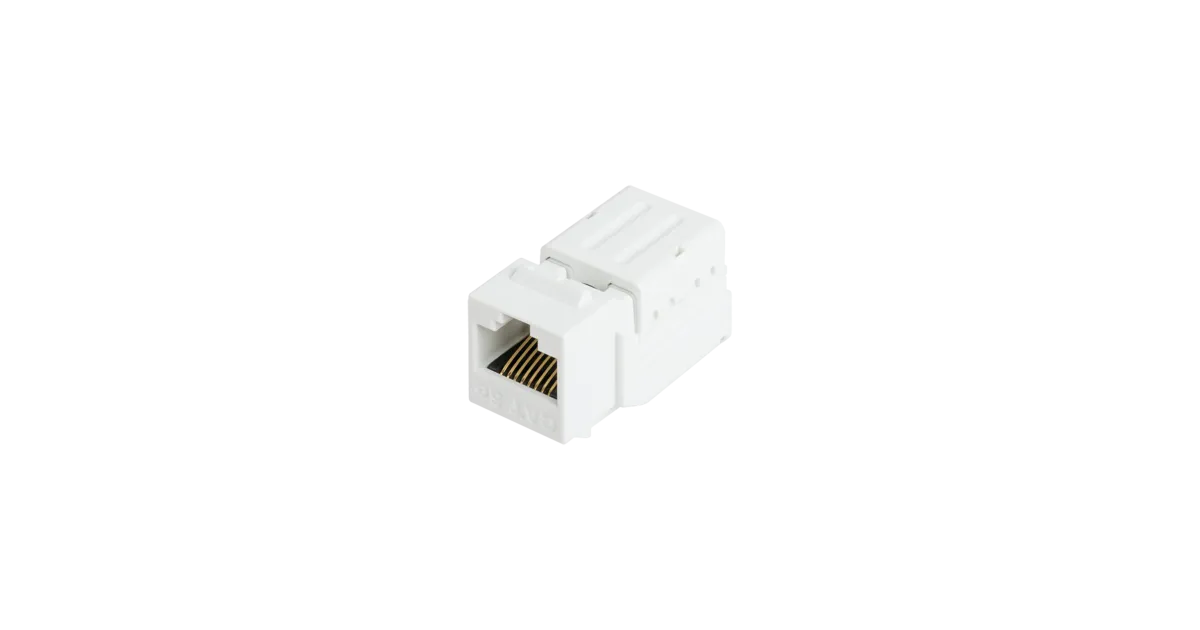 Модуль-вставка NIKOMAX типа Keystone NMC-KJUD2-FT-WT, Кат.5е (Класс D)