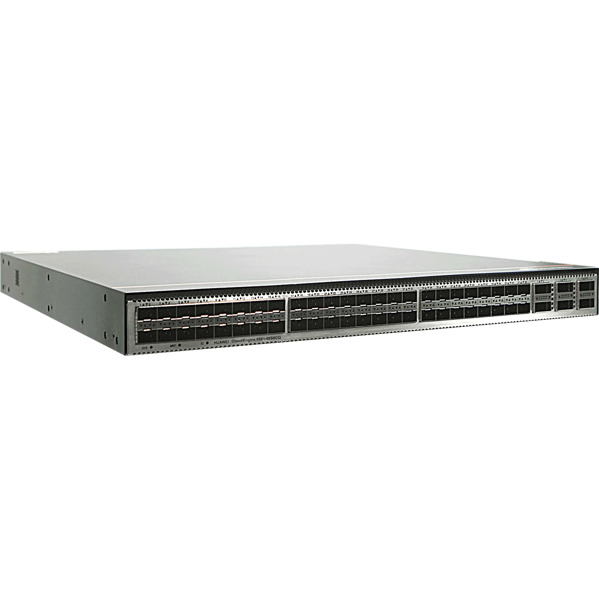 Коммутатор Huawei CE6881-48S6CQ-F (48*10G SFP+, 6*100G QSFP28, 2*AC power modules, 4*fan modules, port-side exhaust)