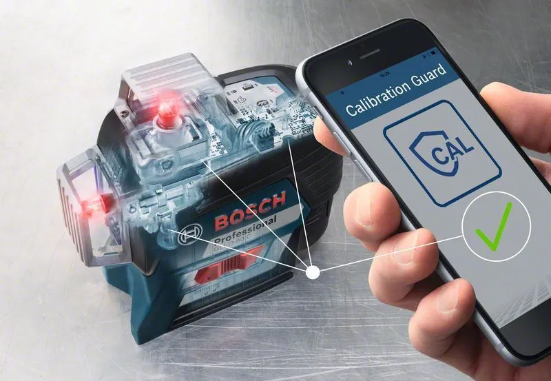 Лазерный уровень Bosch GLL 3-80 C + вкладка под L-BOXX (0.601.063.R00)