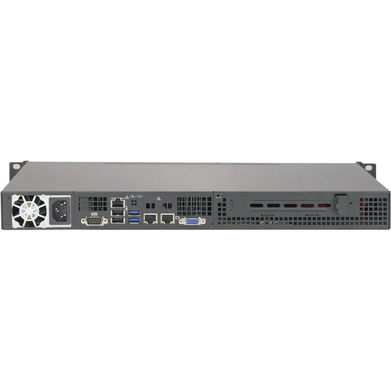 Мини-сервер Supermicro 5019S-L, 1 процессор Intel Xeon 4C E3-1220 V6 3.4GHz, 16GB DRAM