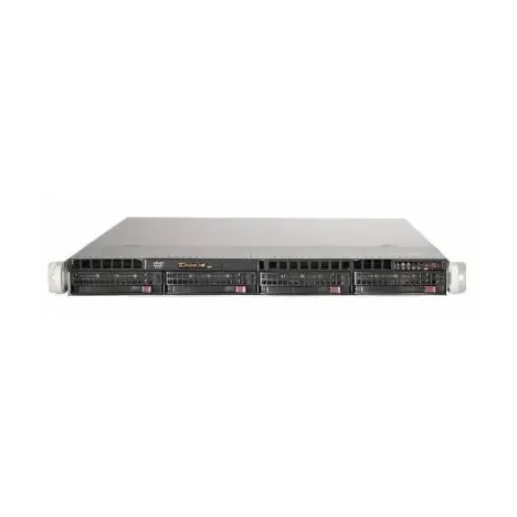 Серверная платформа Supermicro SuperServer 1U 6018RWTR no CPU(2) E5-2600v3/ no memory(16)/ on board C612 RAID 0/1/5/10/ no HDD(4)LFF/ 2xGE/ 2xFHHL, 1x