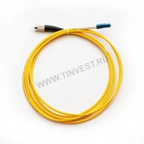Оптический патч-корд  SM 9/125 3.0 мм (FC/LC, UPC, 1м)