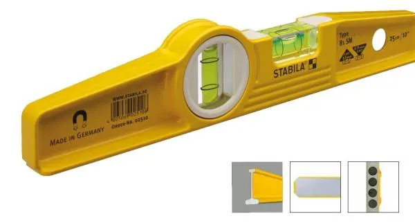 Строительный уровень Stabila 81SM 60 см