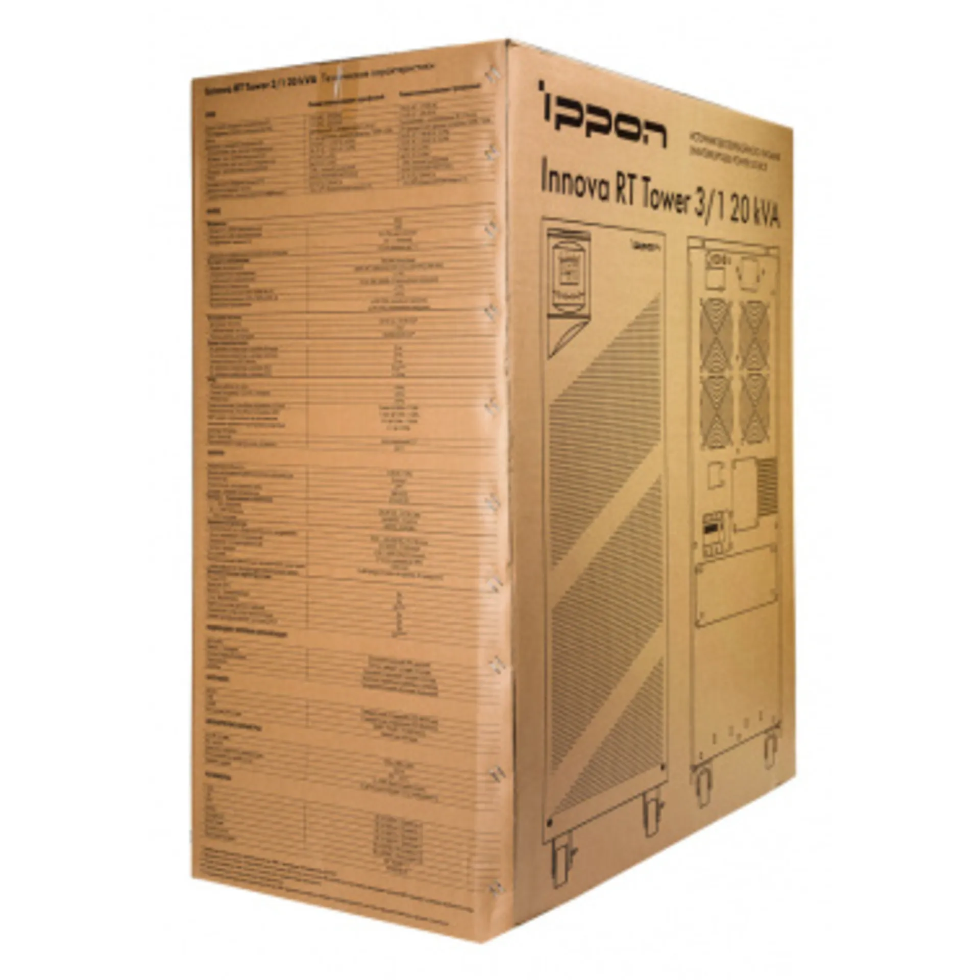 Источник бесперебойного питания Ippon Innova RT 20K Tower 3/1 18000Вт 20000ВА черный