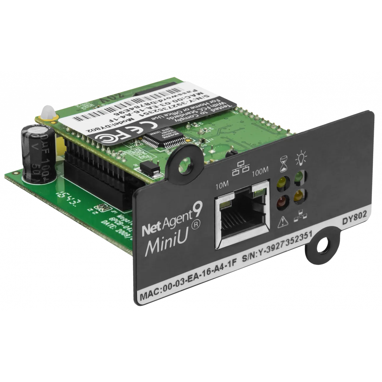 Модуль удаленного мониторинга SNMP DY 802 для ИБП