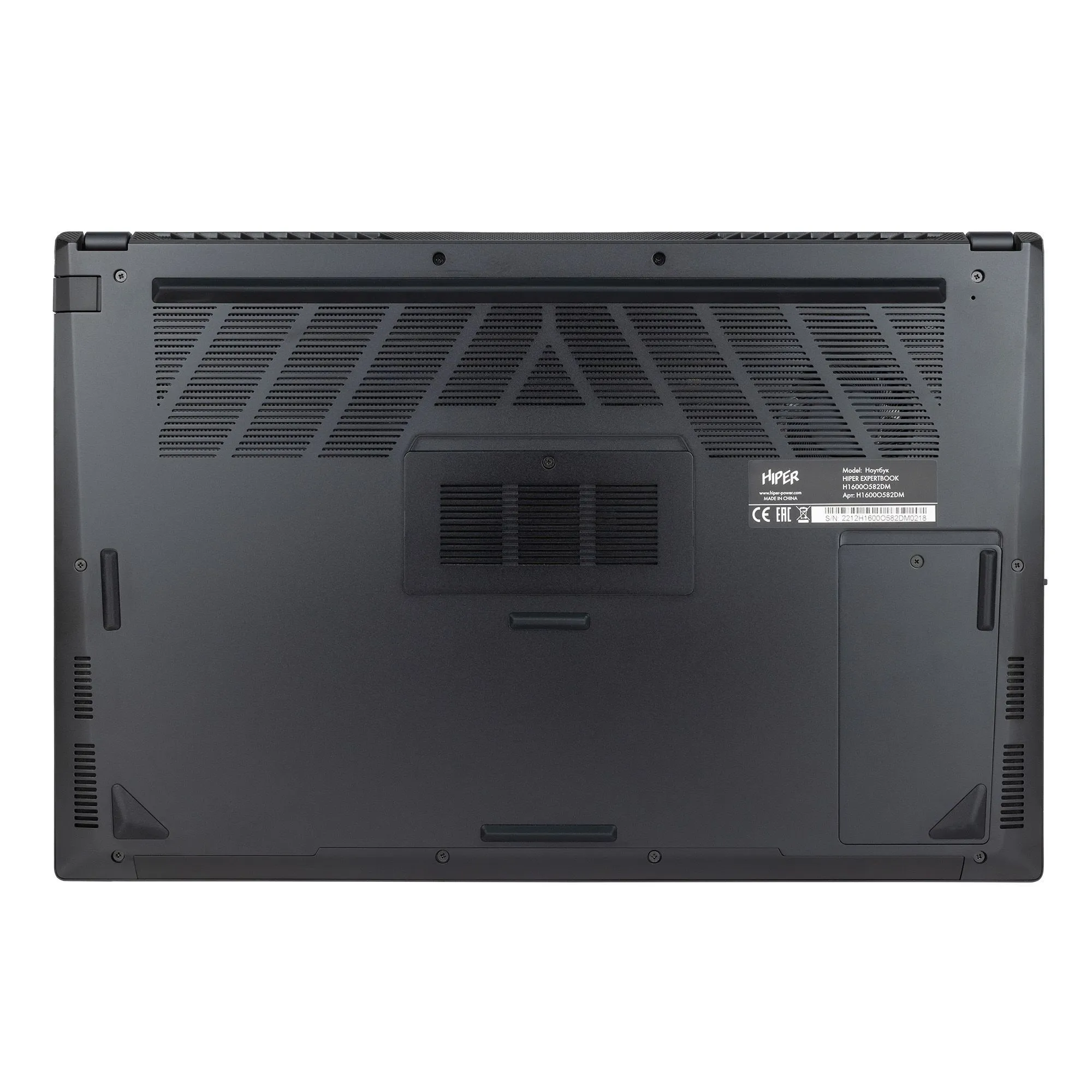 Ноутбук HIPER EXPERTBOOK H1600O3165WM Core i3/16ГБ/512ГБ/16,1