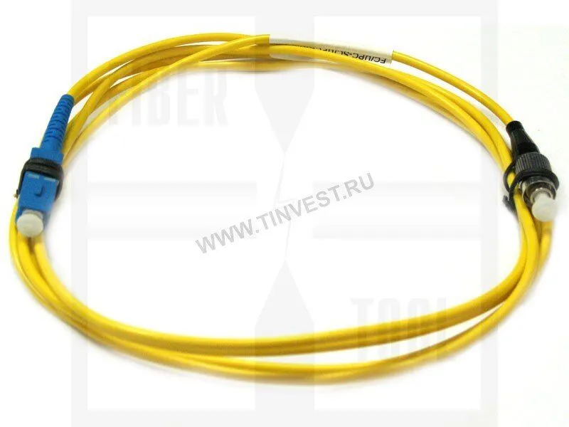 Оптический патч-корд  SM 9/125 3.0 мм (FC/SC, UPC, 1м)