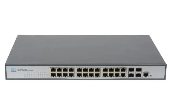 Web-Smart управляемый промышленный коммутатор 19” GIGALINK GL-SW-G101-24HP-I