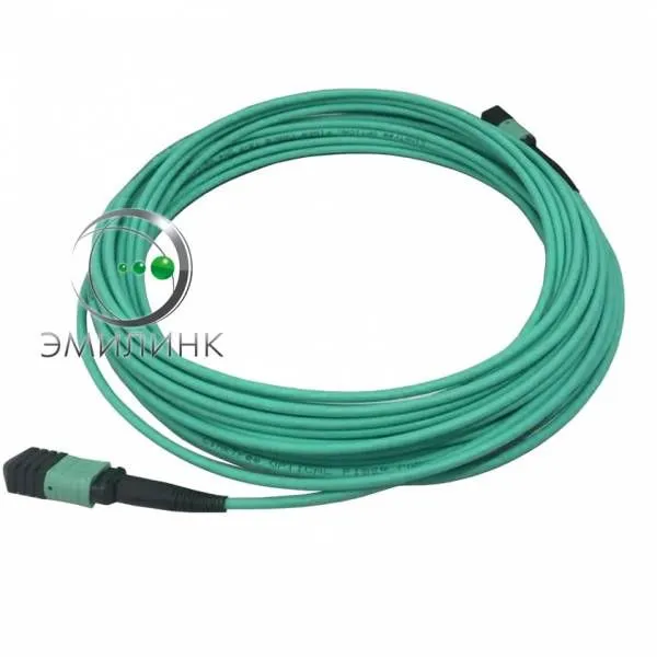 Волоконно-оптическая сборка trunk NTSS PREMIUM 12pc, MTP (male)-MTP (male), полярность А, 50/125 OM3, внутренний, 10 м, LSZH