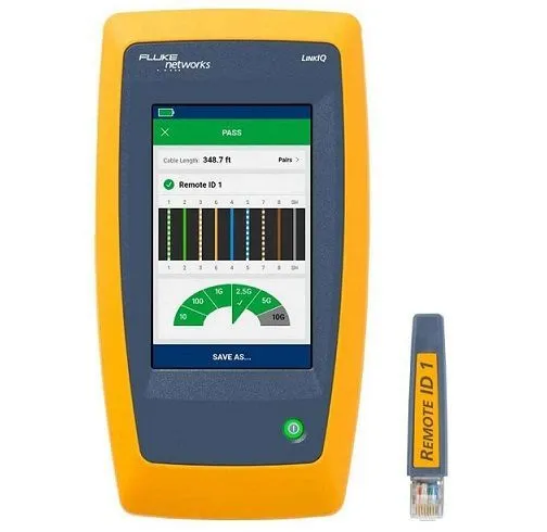 Fluke Networkks LinkIQ - тестер кабеля и сети LIQ-100 купить в интернет-магазине Tinvest в России, низкие цены, доставка