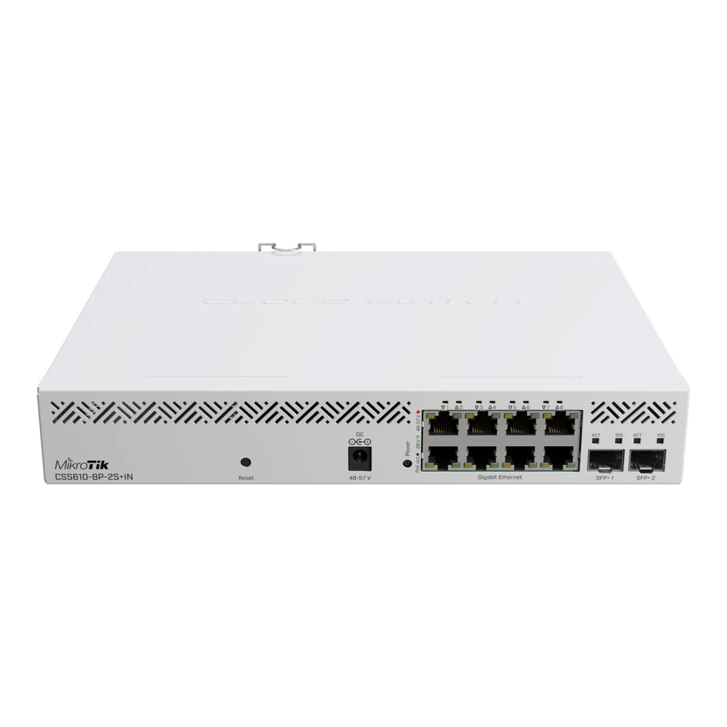 Коммутатор MikroTik Cloud Smart Switch CSS610-8P-2S+IN