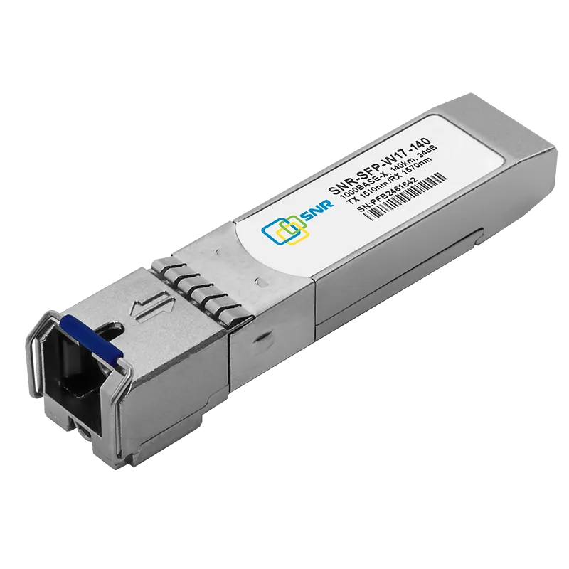 Оптический модуль SFP WDM, дальность до 140км (34dB), 1510/1570нм