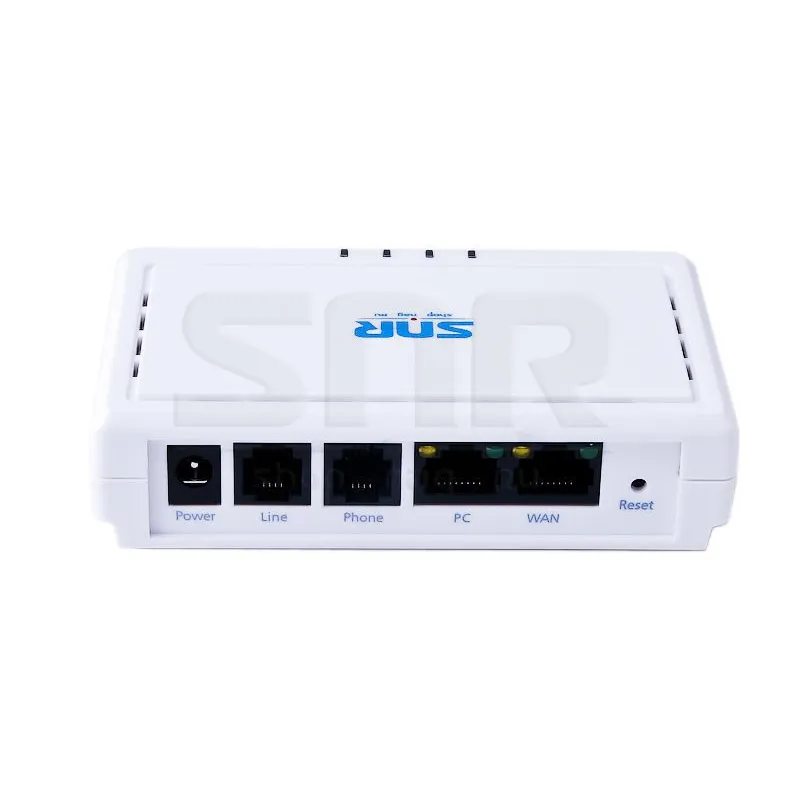 Шлюз VoIP SNR, 1 FXS, 1 PSTN-Passthrough, 2 RJ45, 1 SIP аккаунт