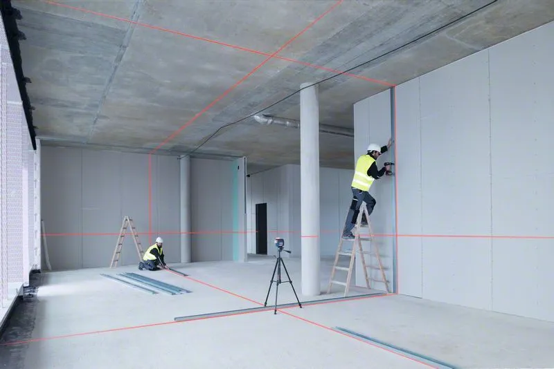 Лазерный уровень Bosch GLL 3-80 C + вкладка под L-BOXX (0.601.063.R00)