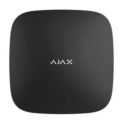 Ajax Hub Plus - интеллектуальная центральная консоль с Wi-Fi, Ethernet и поддержкой двух SIM-карт