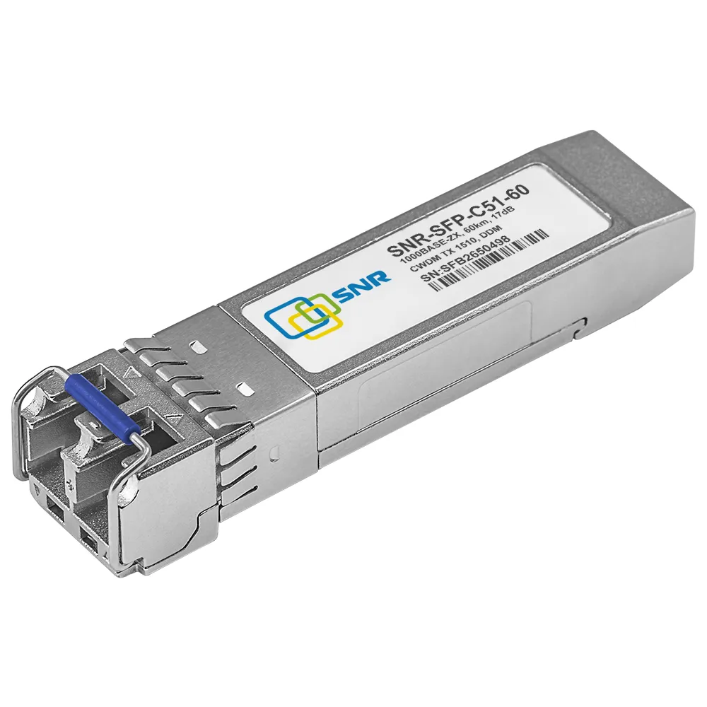 Модуль SFP CWDM оптический, дальность до 60км (17dB), 1510нм