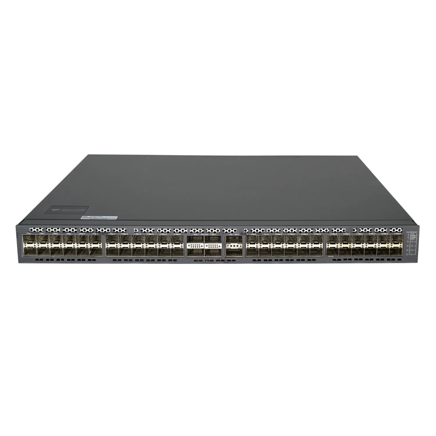 Управляемый коммутатор уровня 3 BDCOM S5864HB, 48x 1/10GE SFP+, 2x 40 QSFP+, 4x 40/100GE QSFP28. Hot Swap БП 1+1, в комплекте 2x PSU AC ~220V AC