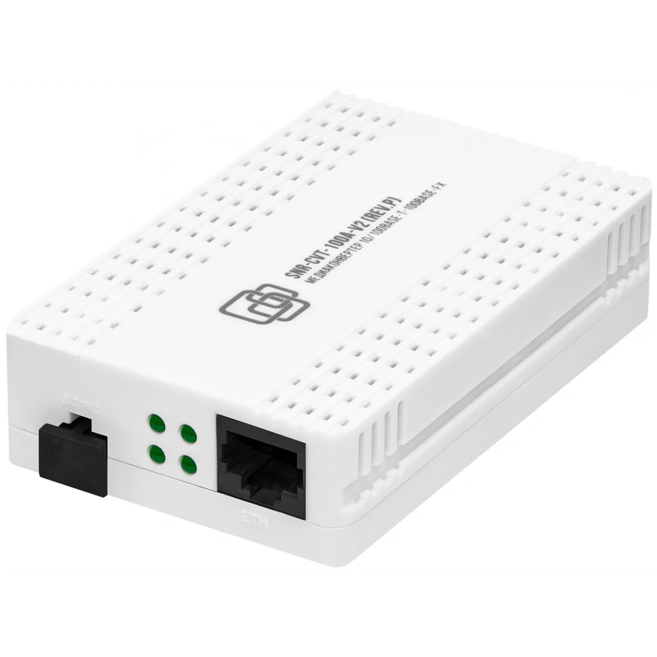 Медиаконвертер 100-Base-T/100Base-FX, Tx/Rx: 1310/1550нм, V2, пластиковый корпус