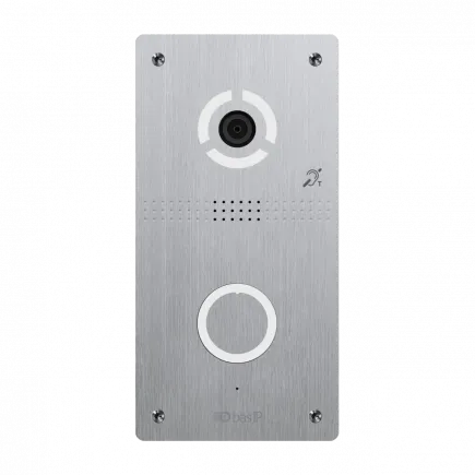 IP вызывная панель BAS-IP AV-04FDIP SILVER / BLACK