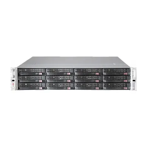 Платформа Supermicro 2U SSG-6029P-E1CR12T, Два процессора Intel Xeon Scalable, DDR4, 12x3.5" SAS/SATA HDD, 2x10GBase-T