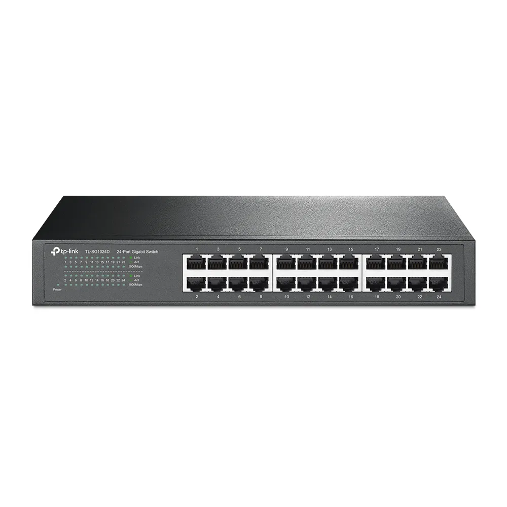 Коммутатор TP-Link TL-SG1024D 24 порта 10/100/1000 Мбит/с