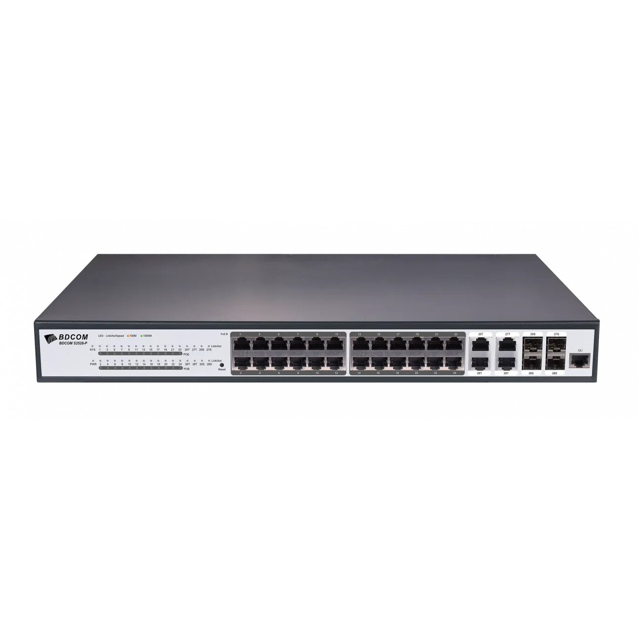 Управляемый POE коммутатор уровня 2 BDCOM S2528-P