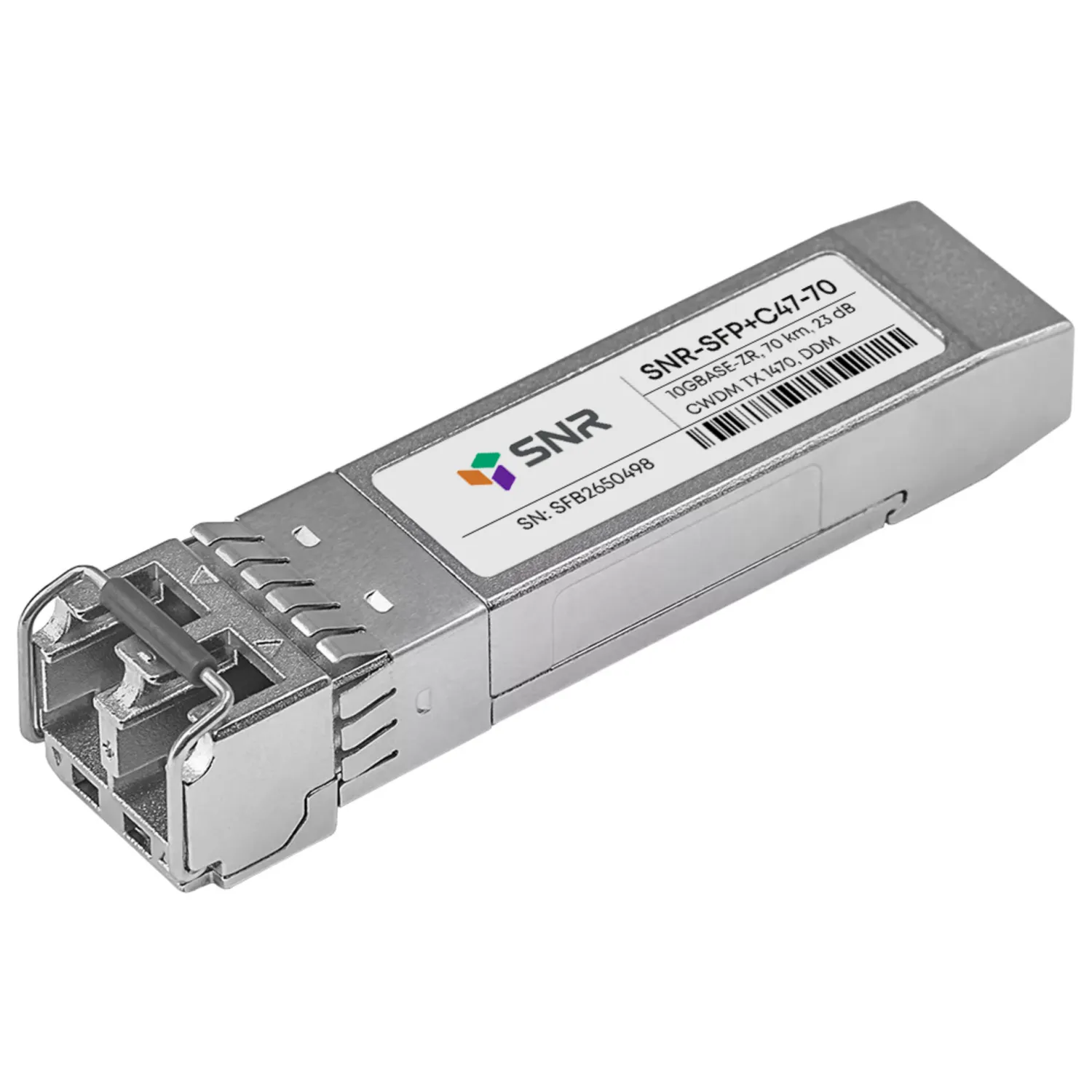 Модуль SFP+ CWDM оптический, дальность до 80км (23dB), 1470нм