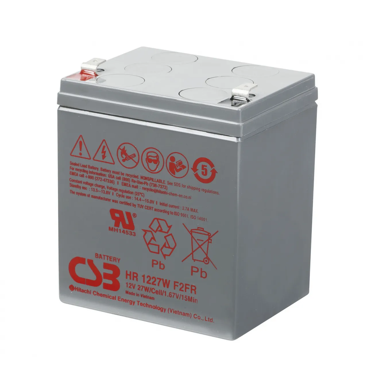 Аккумулятор CSB HR1227W F2