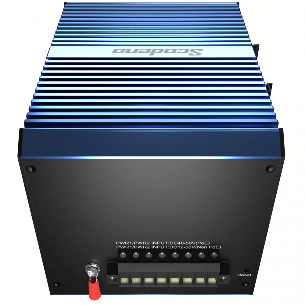 Промышленный PoE коммутатор Scodeno XPTN-9000-85-4GX16GP-VX 4x1000 Base-X, 16x10/100/1000 Base-T