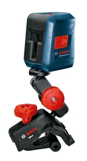 Лазерный уровень BOSCH GLL 2 с держателем MM2