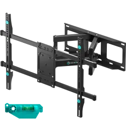 Кронштейн для телевизора ONKRON 40"-75", макс. 70 кг, наклонно-поворотный, чёрный M6L-B