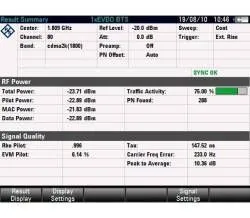 Опция общего анализа сигналов базовых станций 1xEVDO Rohde  Schwarz FSH-K47