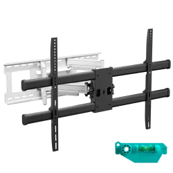 Кронштейн для телевизора ONKRON 42"-120", макс. 100 кг, наклонно-поворотный, чёрно-белый M10